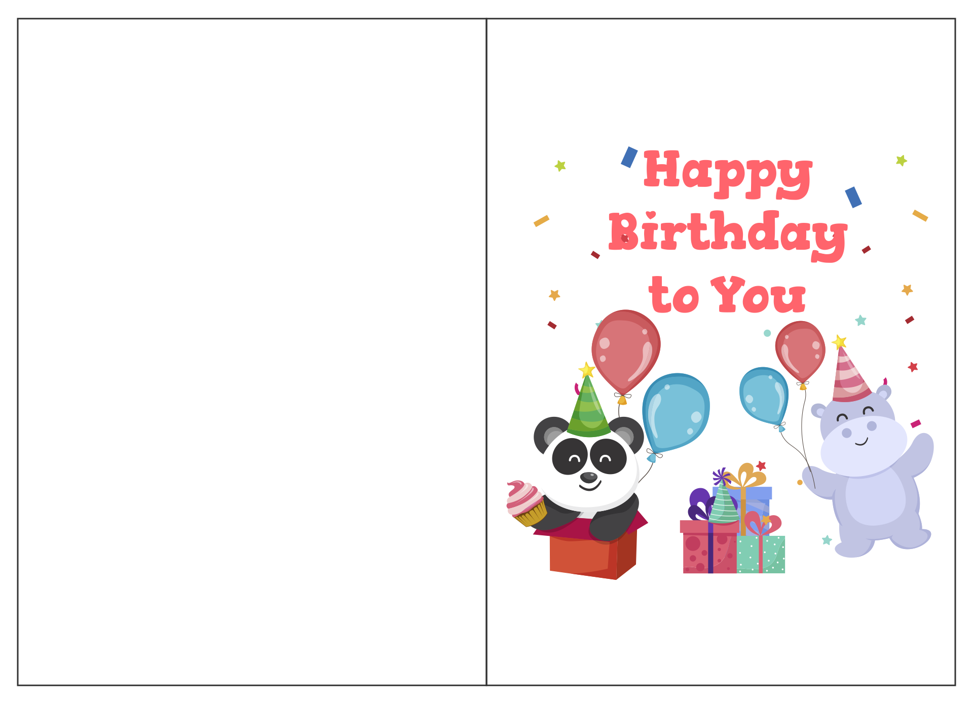 Free Printable Birthday Card Artofit