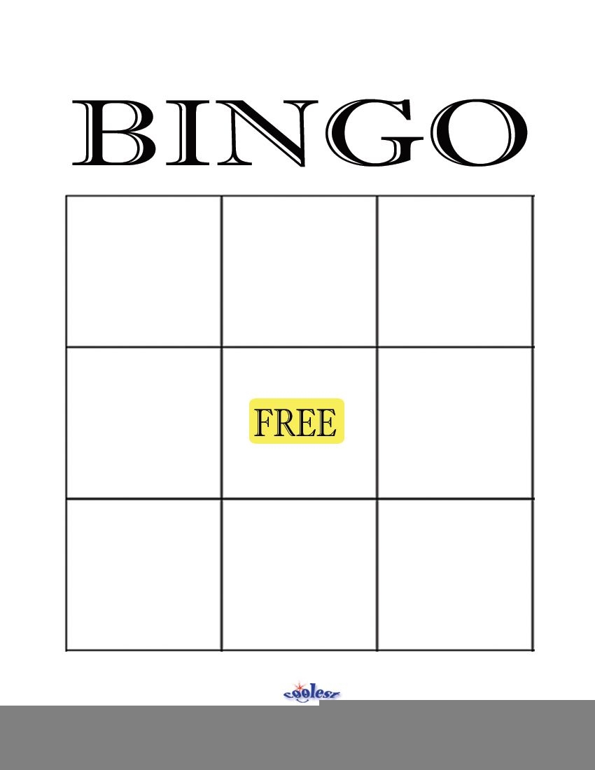 Free Printable Blank Bingo Cards Template 4 X 4 Midden Printable 