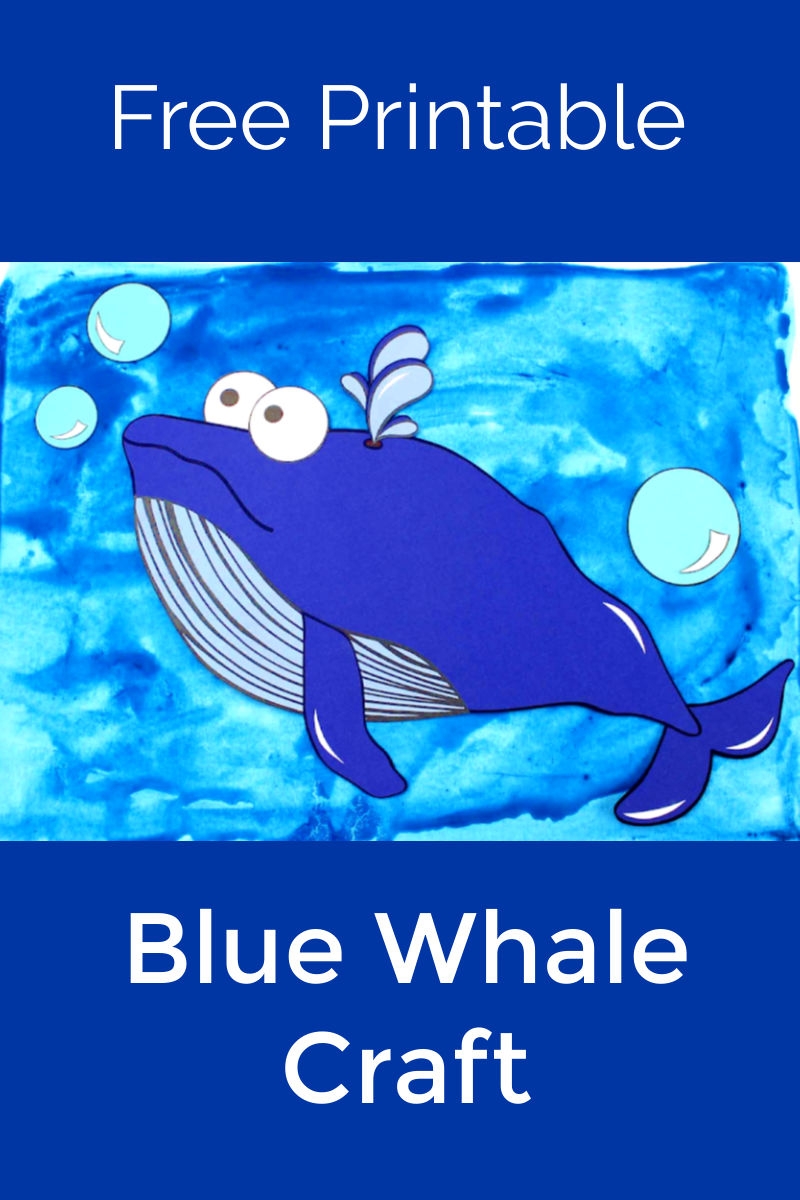 Free Printable Blue Whale Craft Mama Likes This