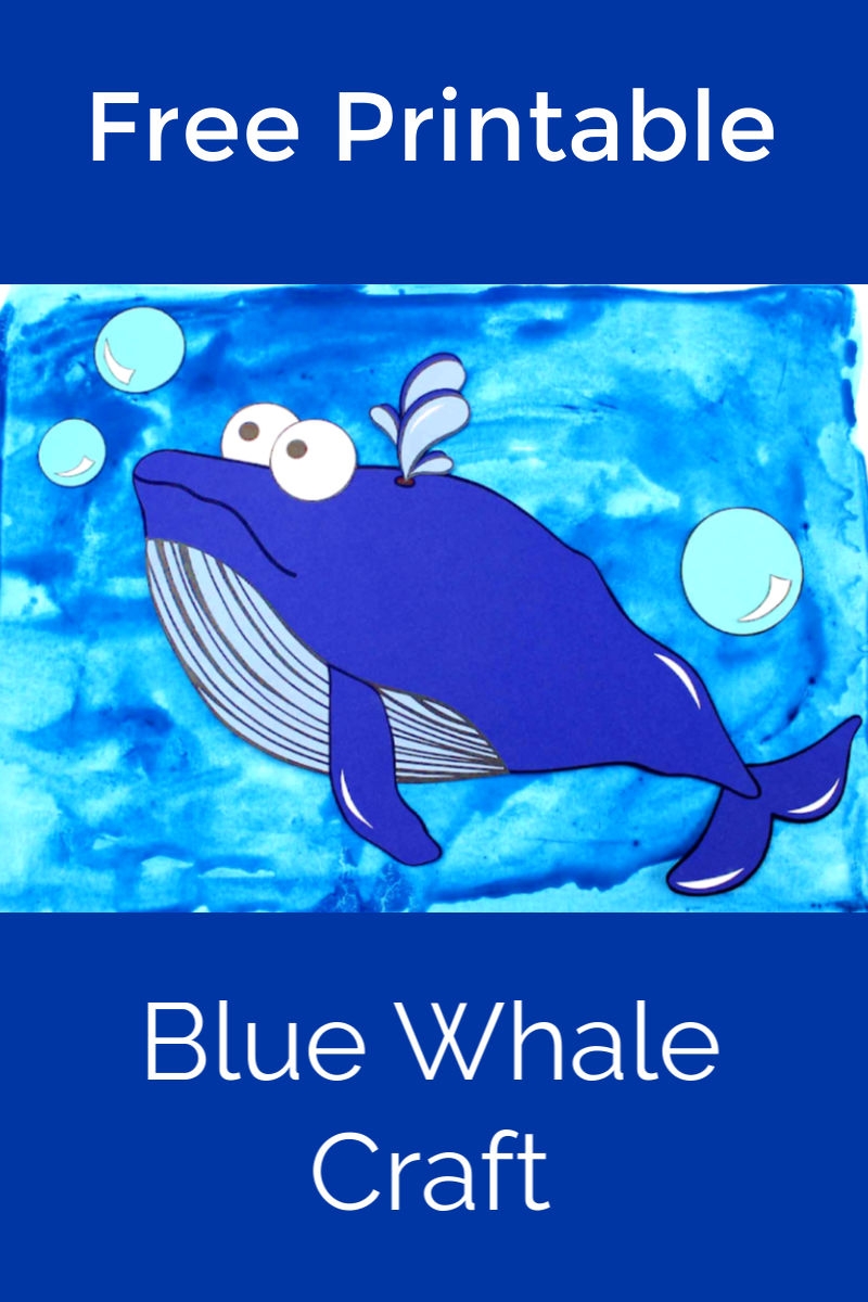Free Printable Blue Whale Craft Mama Likes This