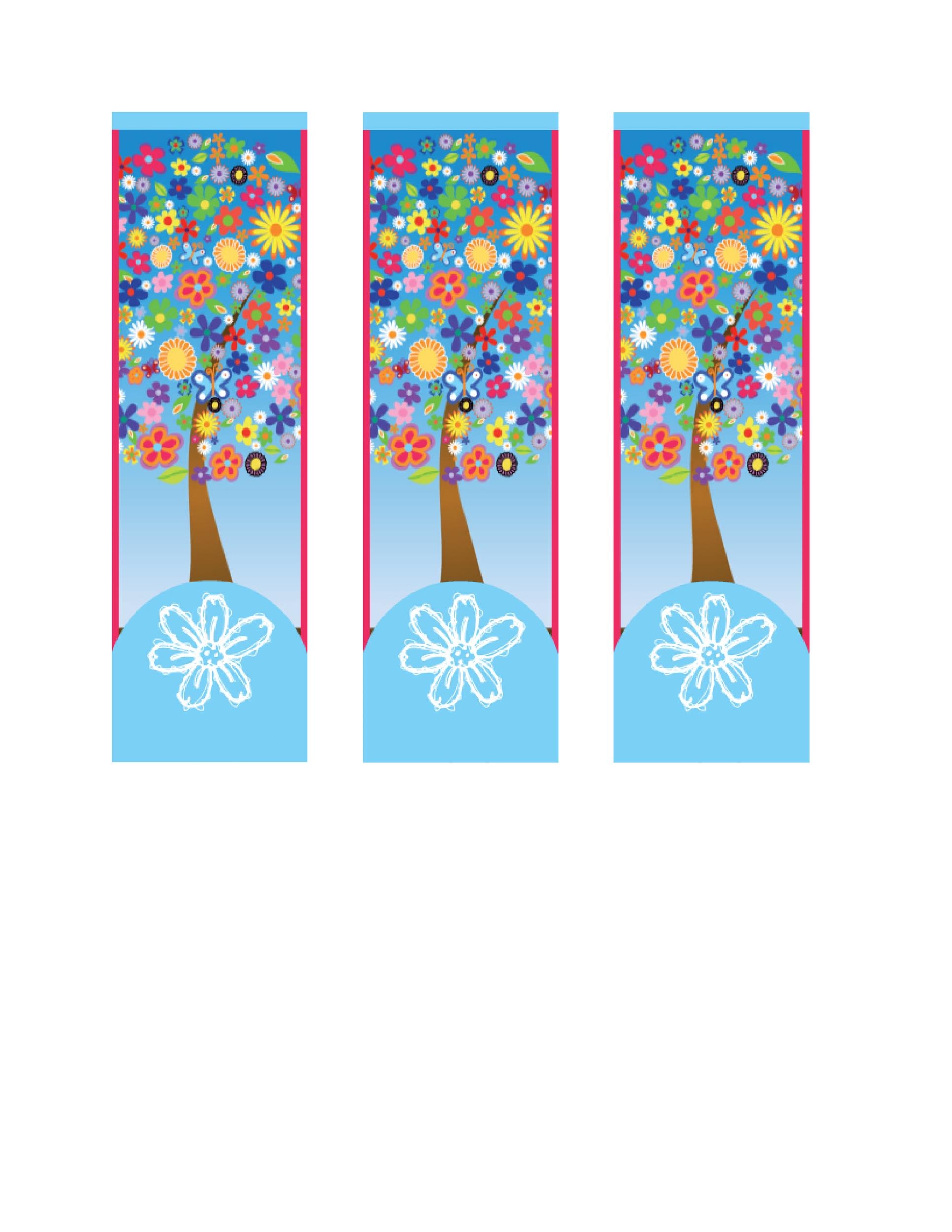 Free Printable Bookmarks Templates