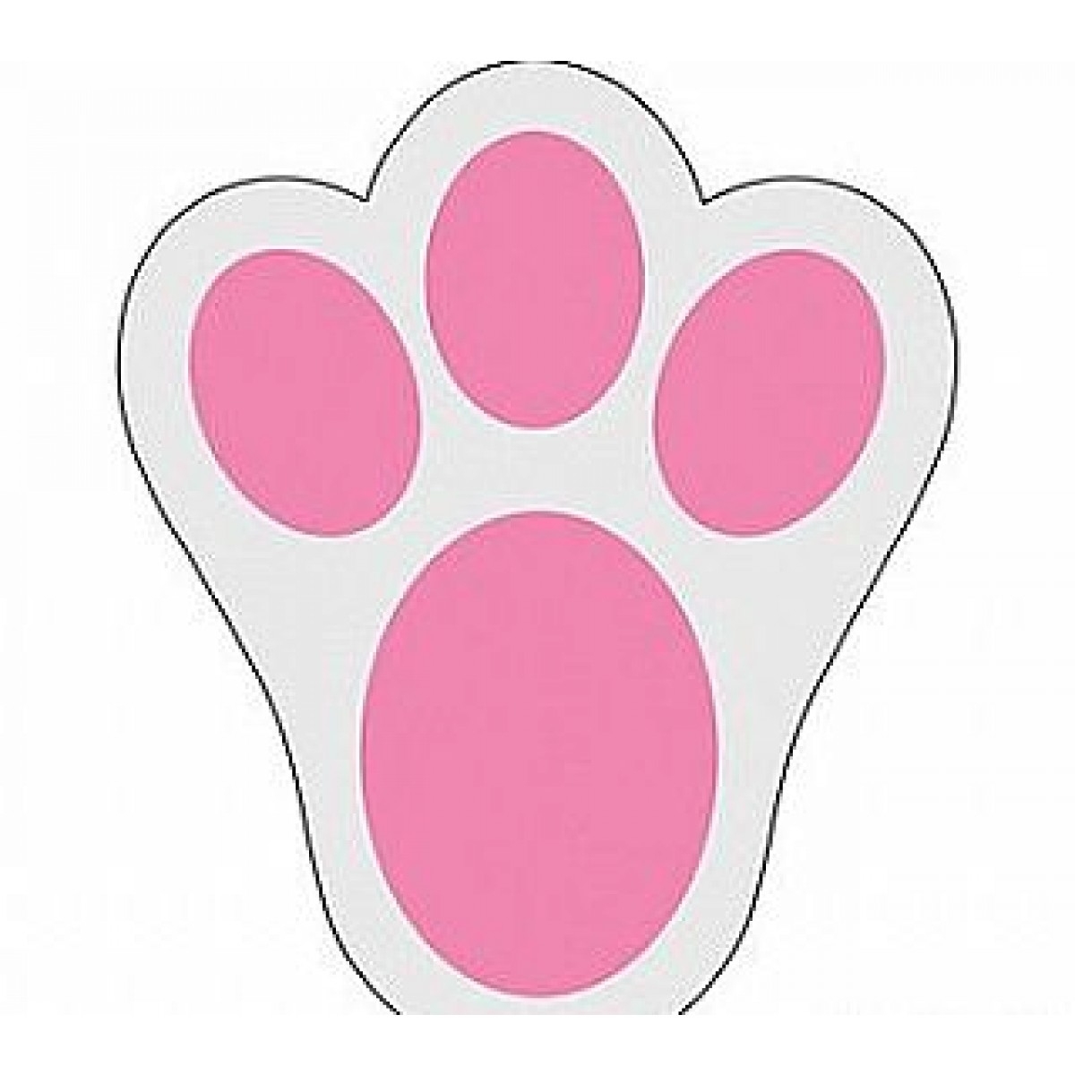Free Printable Bunny Feet Template Printables Template Free