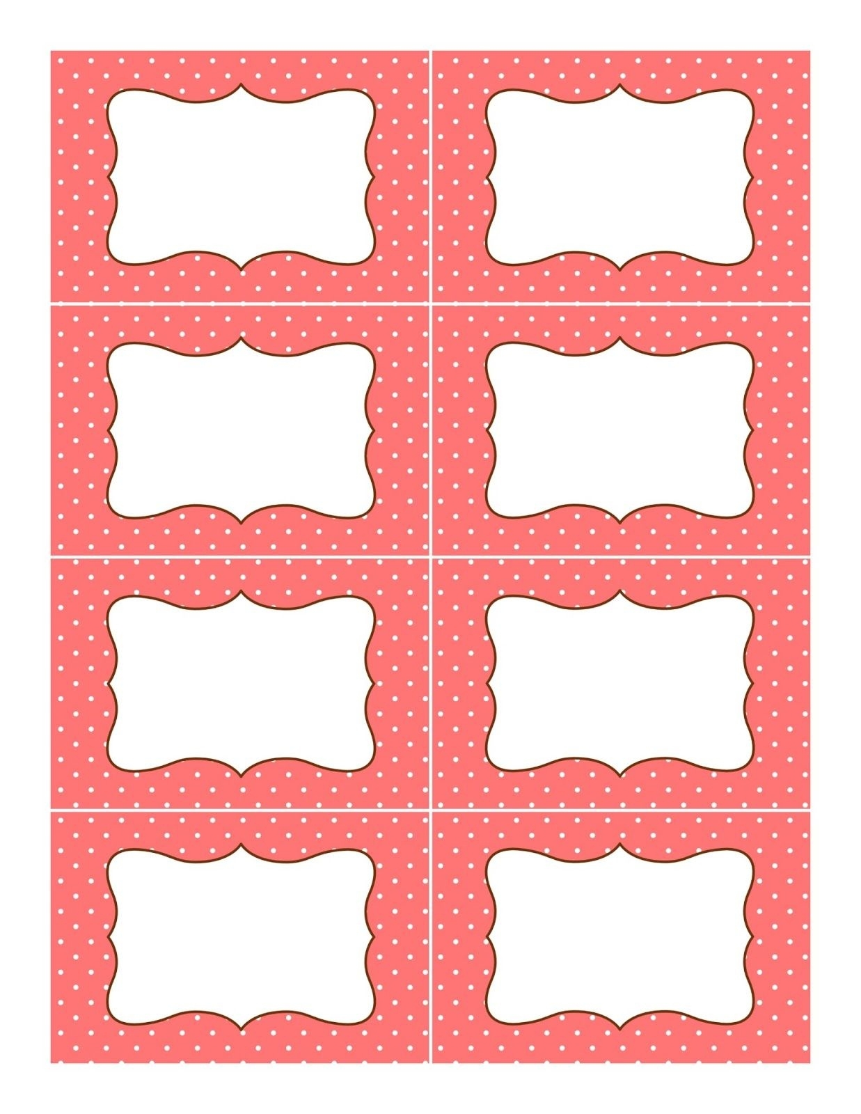 Free Printable Candy Buffet Labels Templates Free Printable