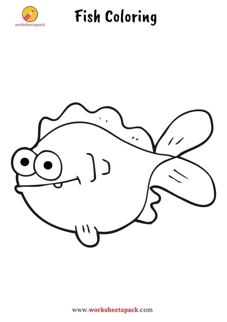Free Printable Cartoon Fish Images Infoupdate
