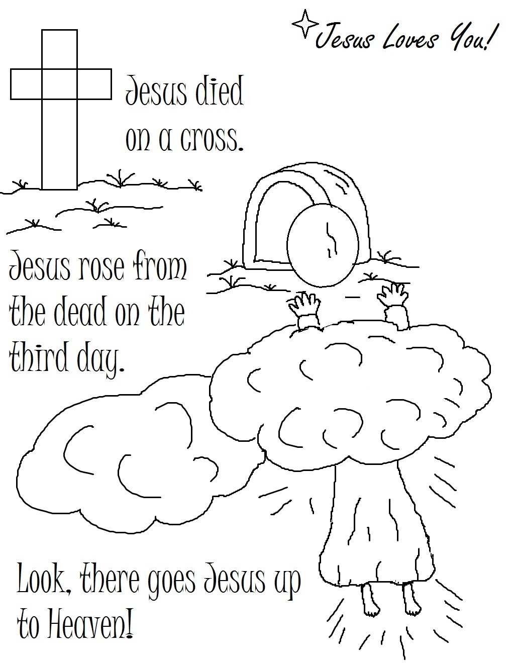 Children's Christian Coloring Pages