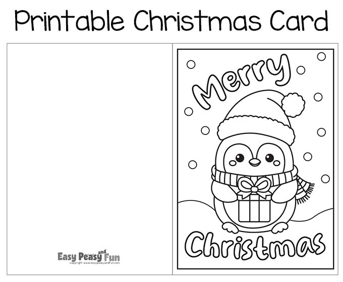 how to make printable christmas cards