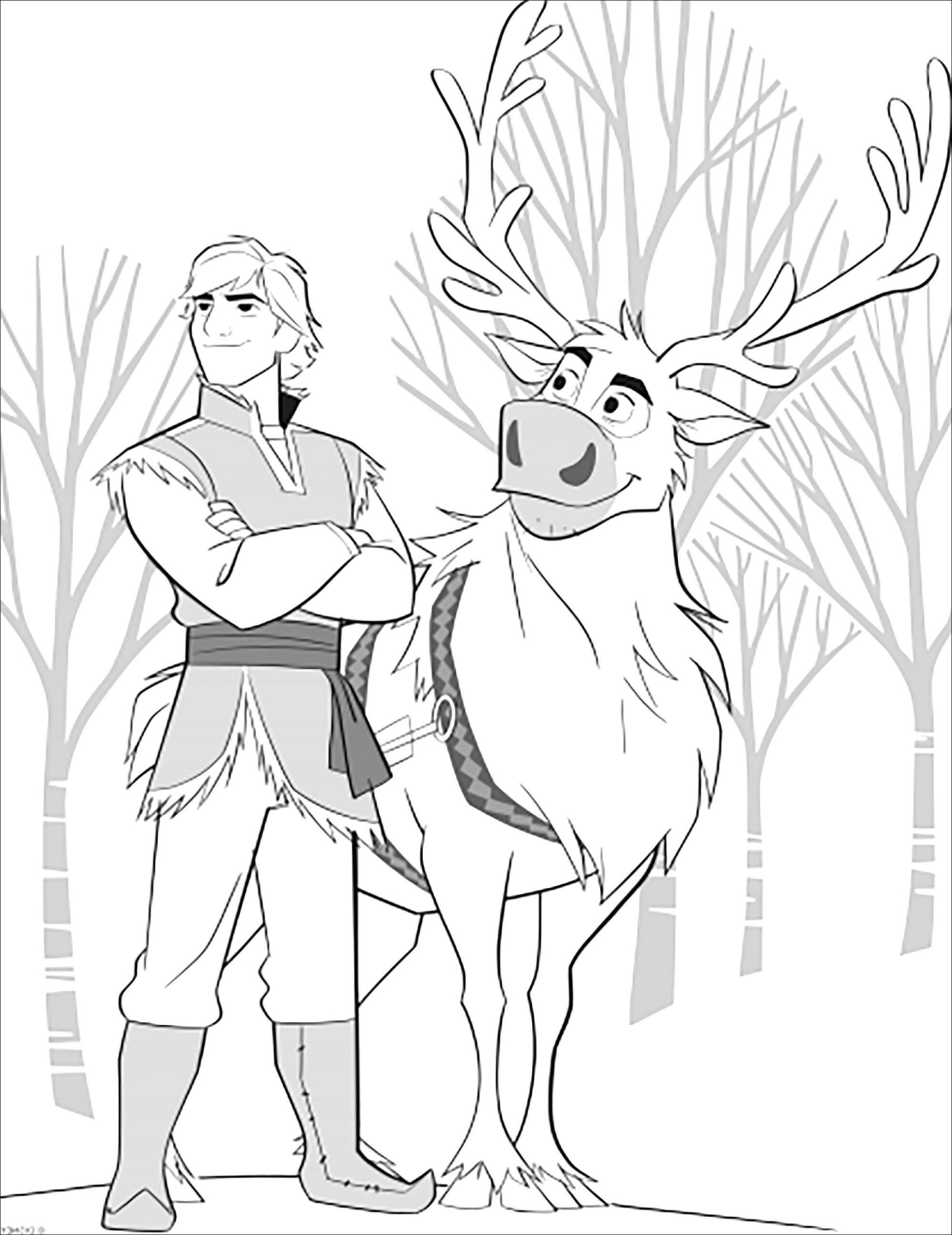 Free Printable Coloring Pages From The Movie Frozen