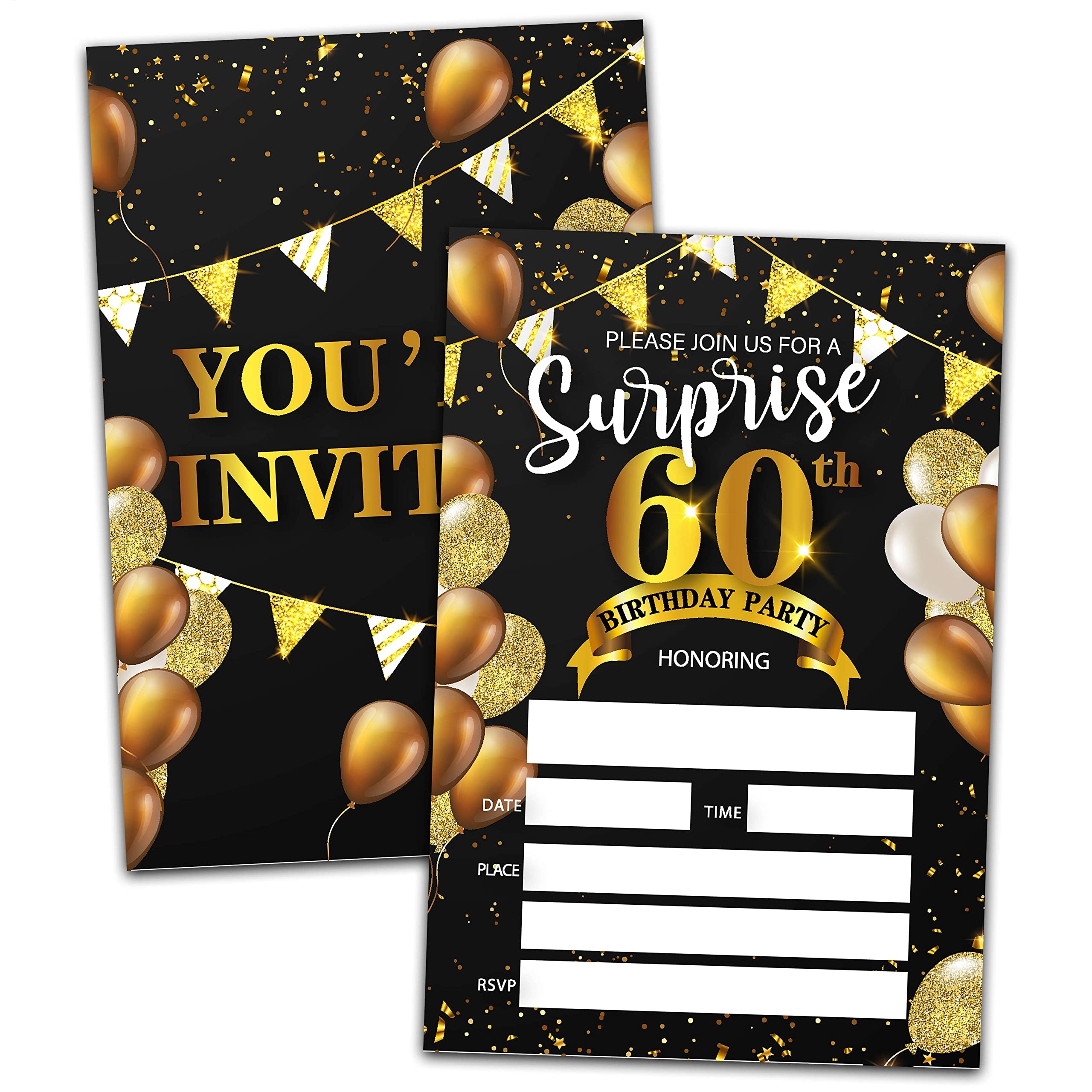 Free Printable Custom 60th Birthday Invitation Templates 40 OFF