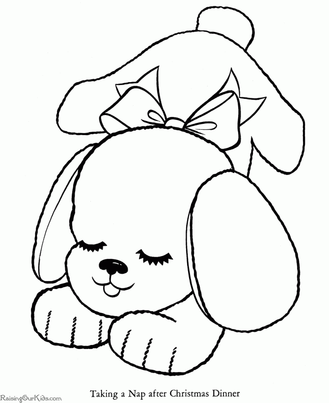 Free Printable Dog Coloring Pages Coloring Home