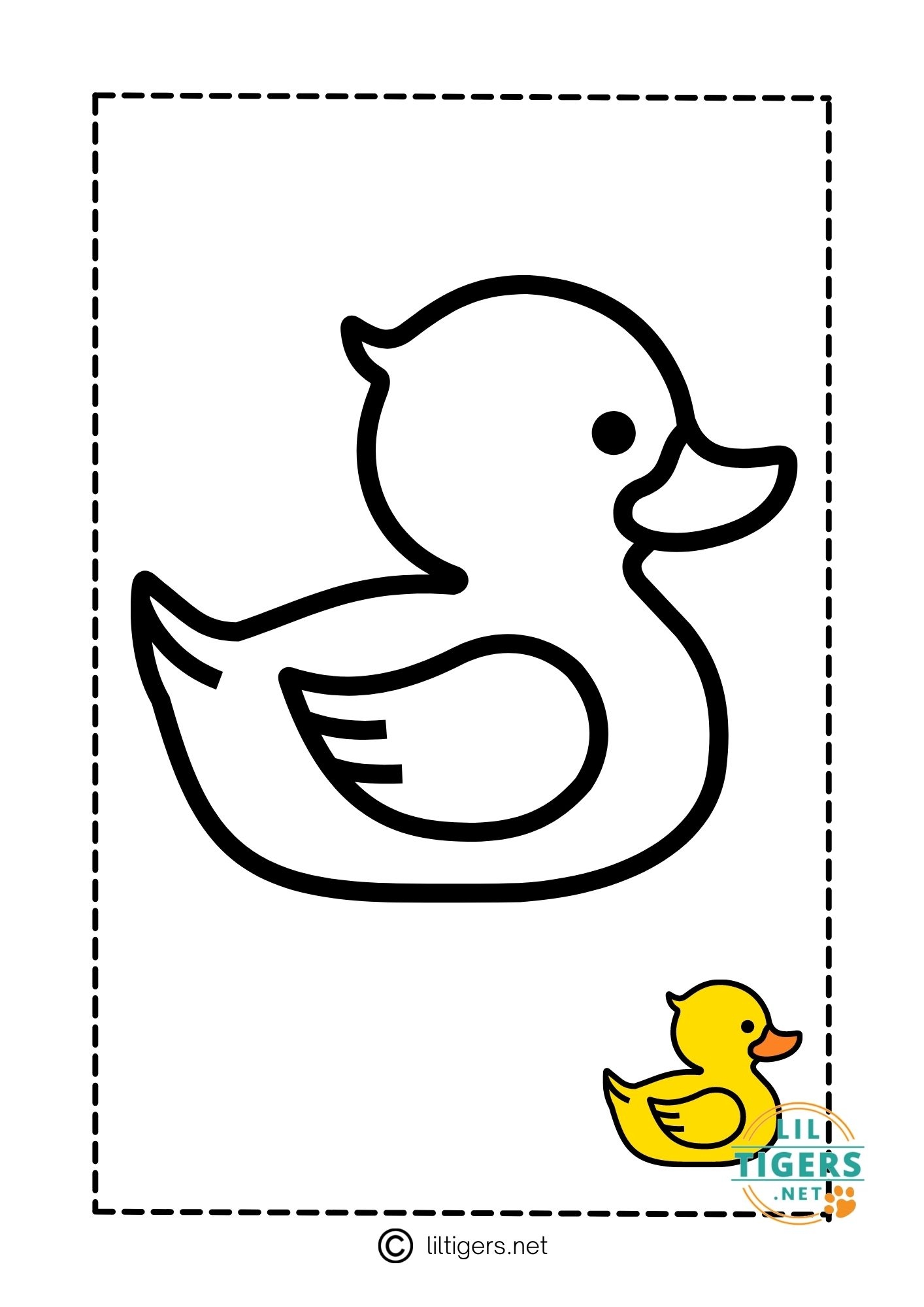 printable duck pictures