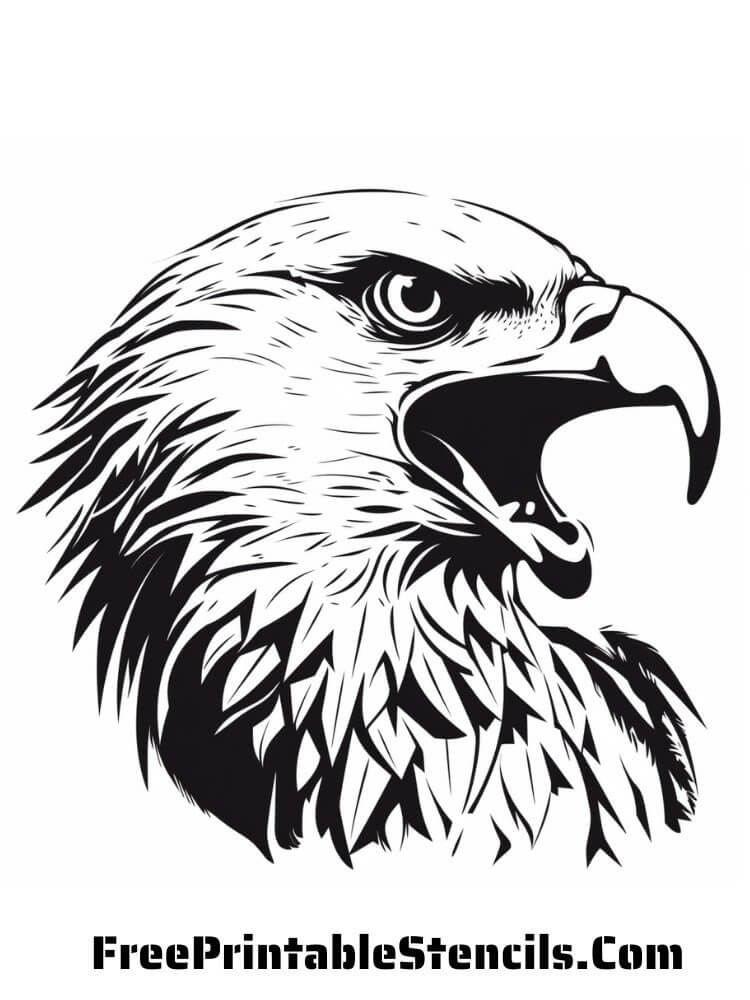 Free Printable Eagle Stencils And Silhouettes Free Printable Stencils