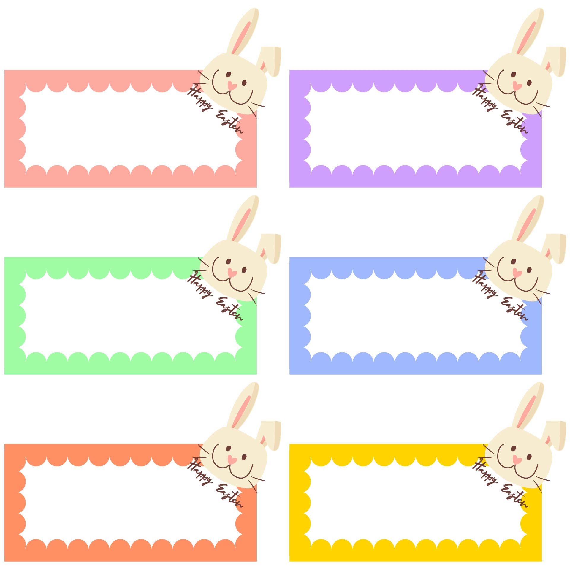 Free Printable Easter Tags Printable edu pe