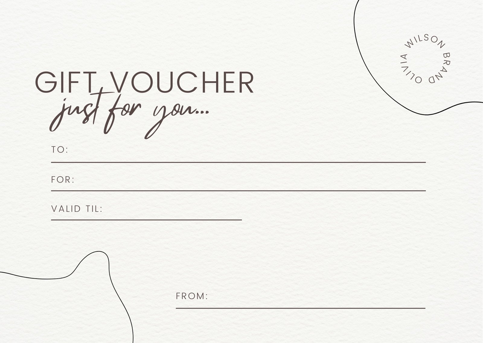 free printable gift certificate templates