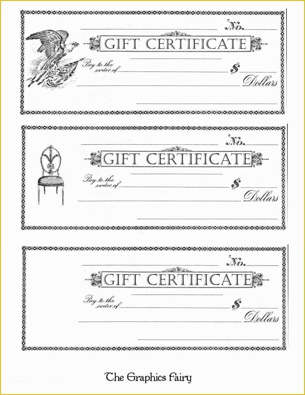 Free Printable Gift Certificates Templates Of Birthday Gift Certificate 