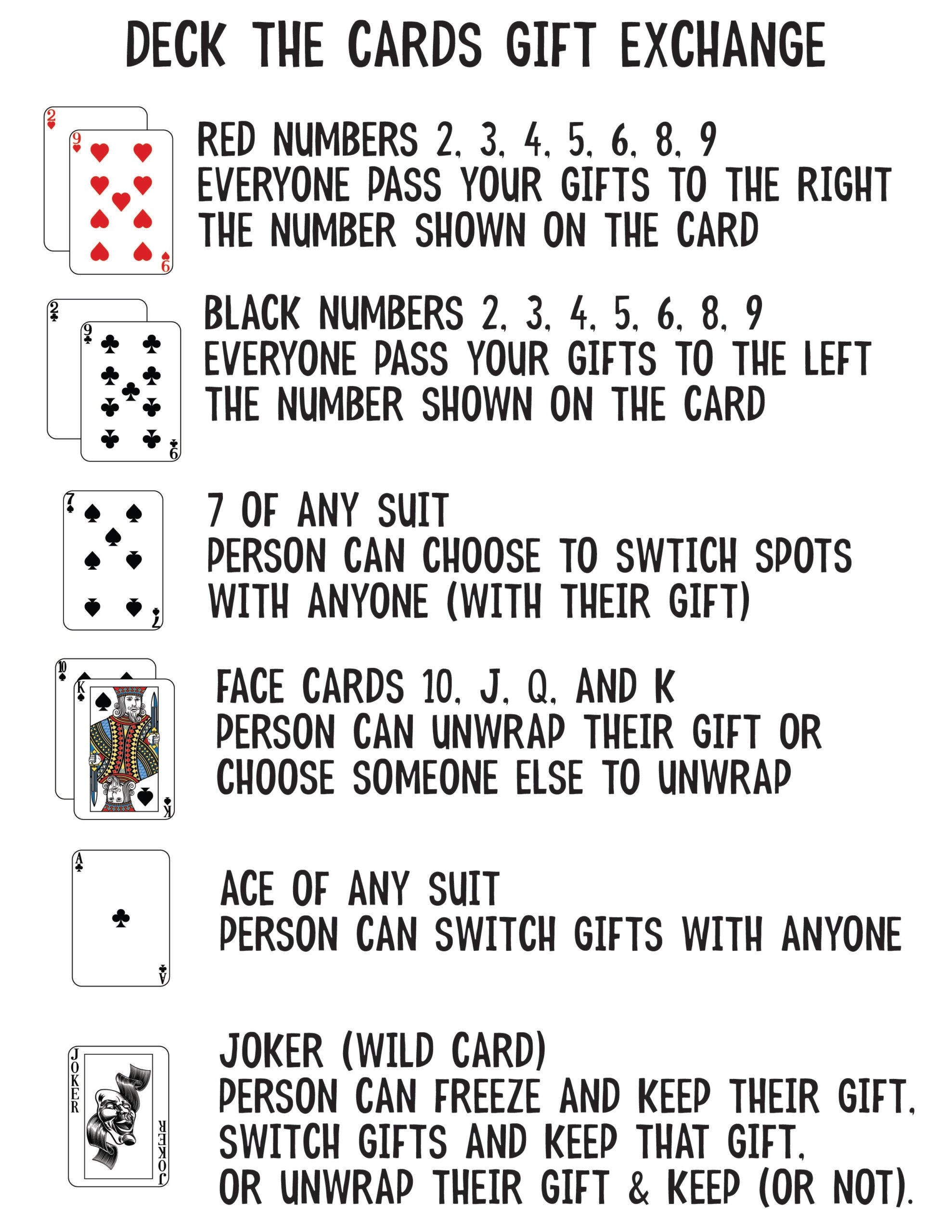 Free Printable Gift Exchange Cards Download Free Printable Gift 