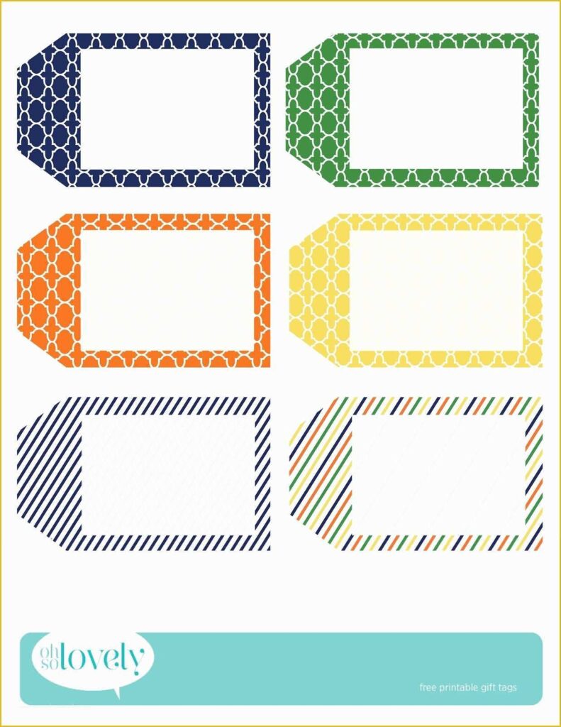 Free Printable Gift Tags Templates Of Printable Christmas Gift Tags