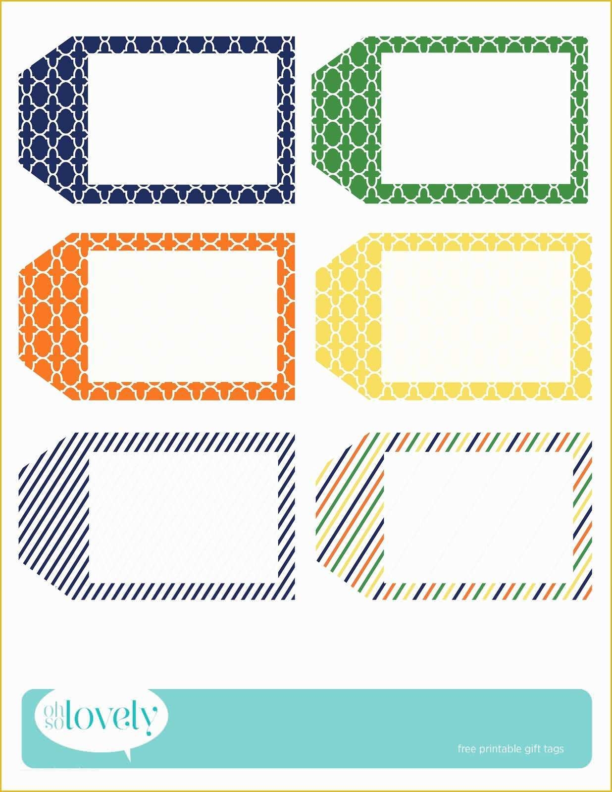 Free Printable Gift Tags Templates Of Printable Christmas Gift Tags 