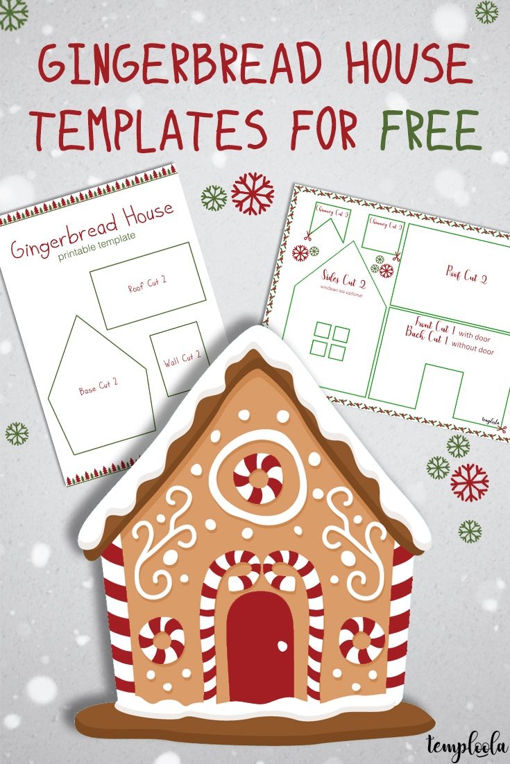 Free Printable Gingerbread House Templates Educational Printable 