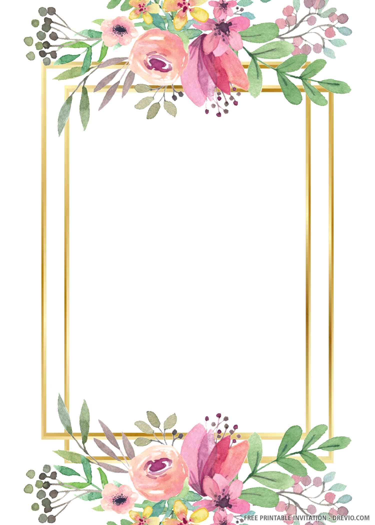 marriage invitation template free download
