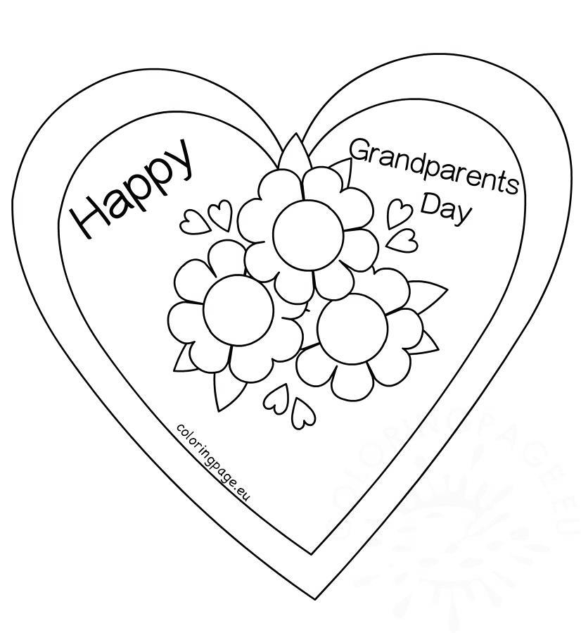 Free Printable Grandparents Day Coloring Pages Free Coloring Sheet 