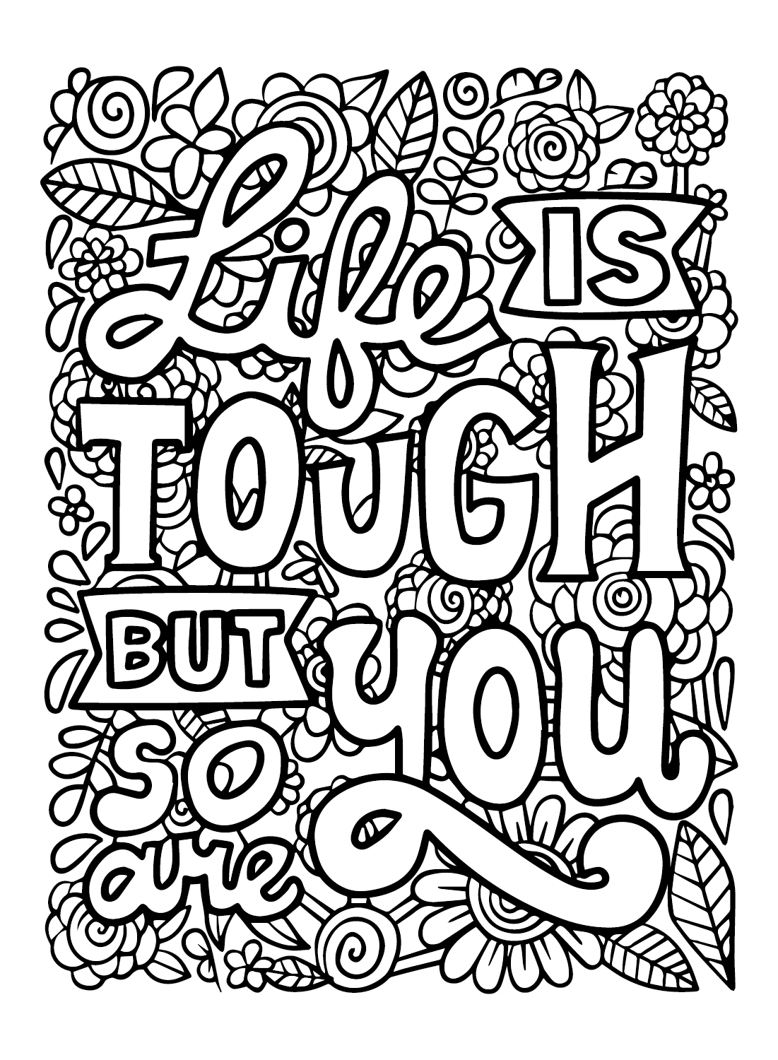 Free Printable Inspirational Coloring Pages FREE Printable A Z
