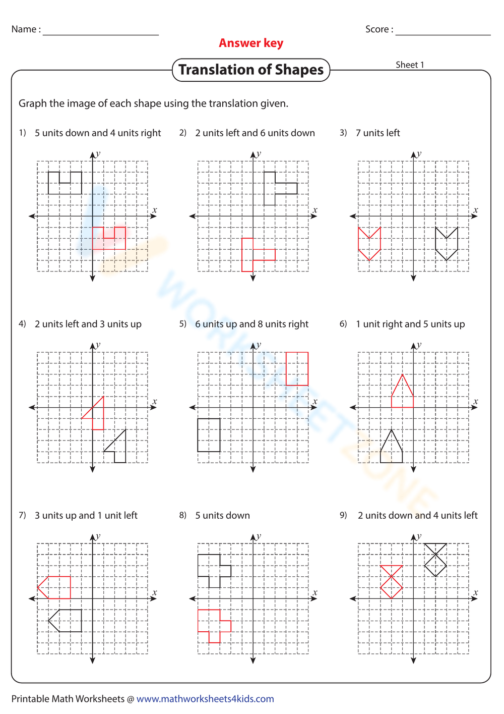 Free Printable Interactive Translations Worksheets Worksheets Library
