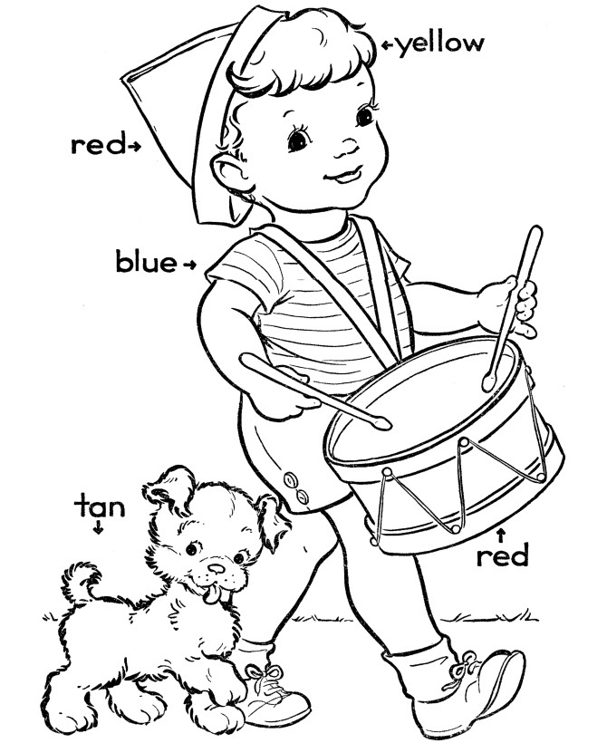 Coloring Pages For Kindergarten