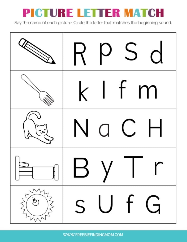 Free Printable Kindergarten Worksheets PDF Planes Balloons