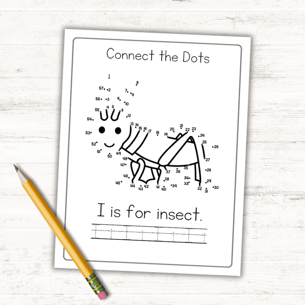 letter worksheets preschool