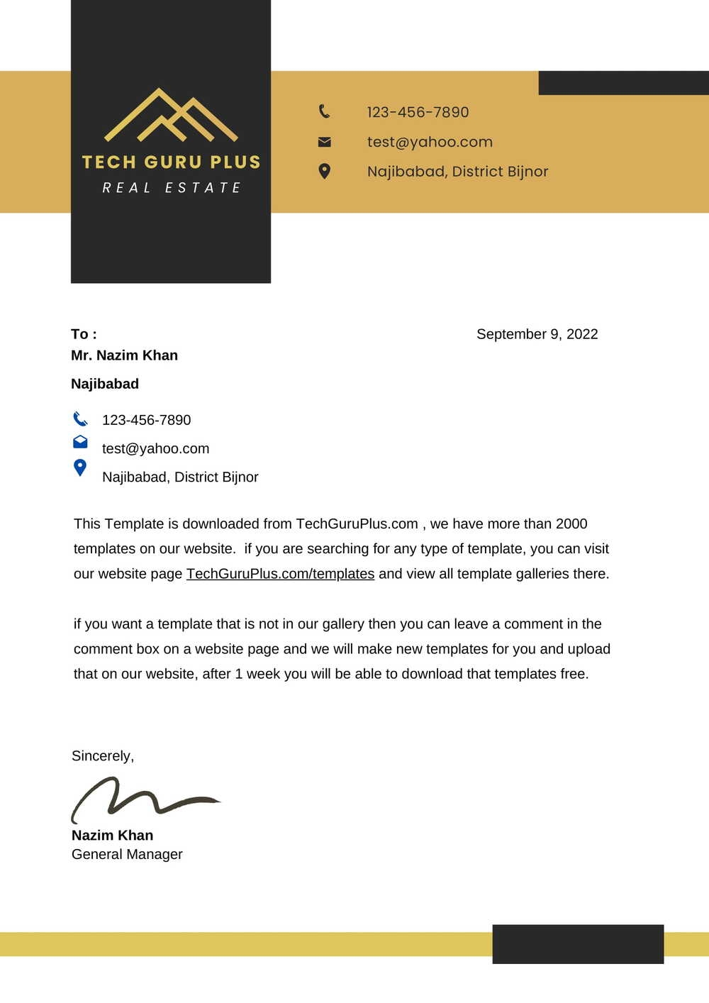 Free Printable Letterhead Templates You Can Customize Canva 52 OFF