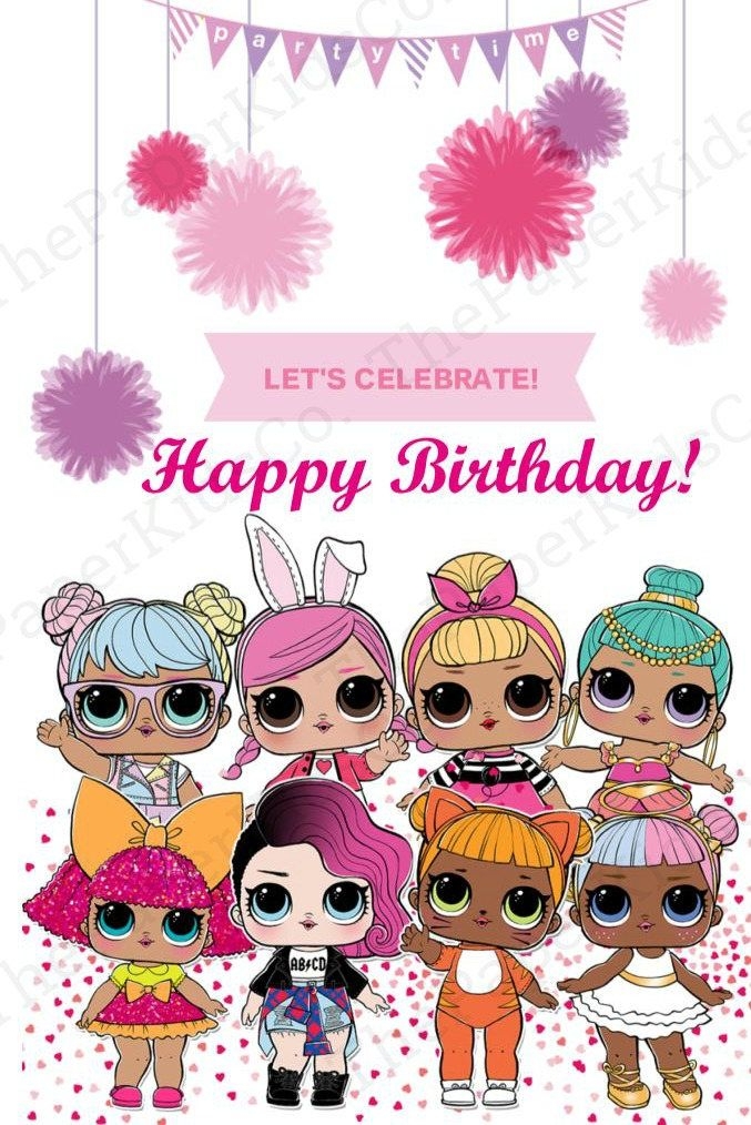 Free Printable Lol Birthday Card Free Printable Card