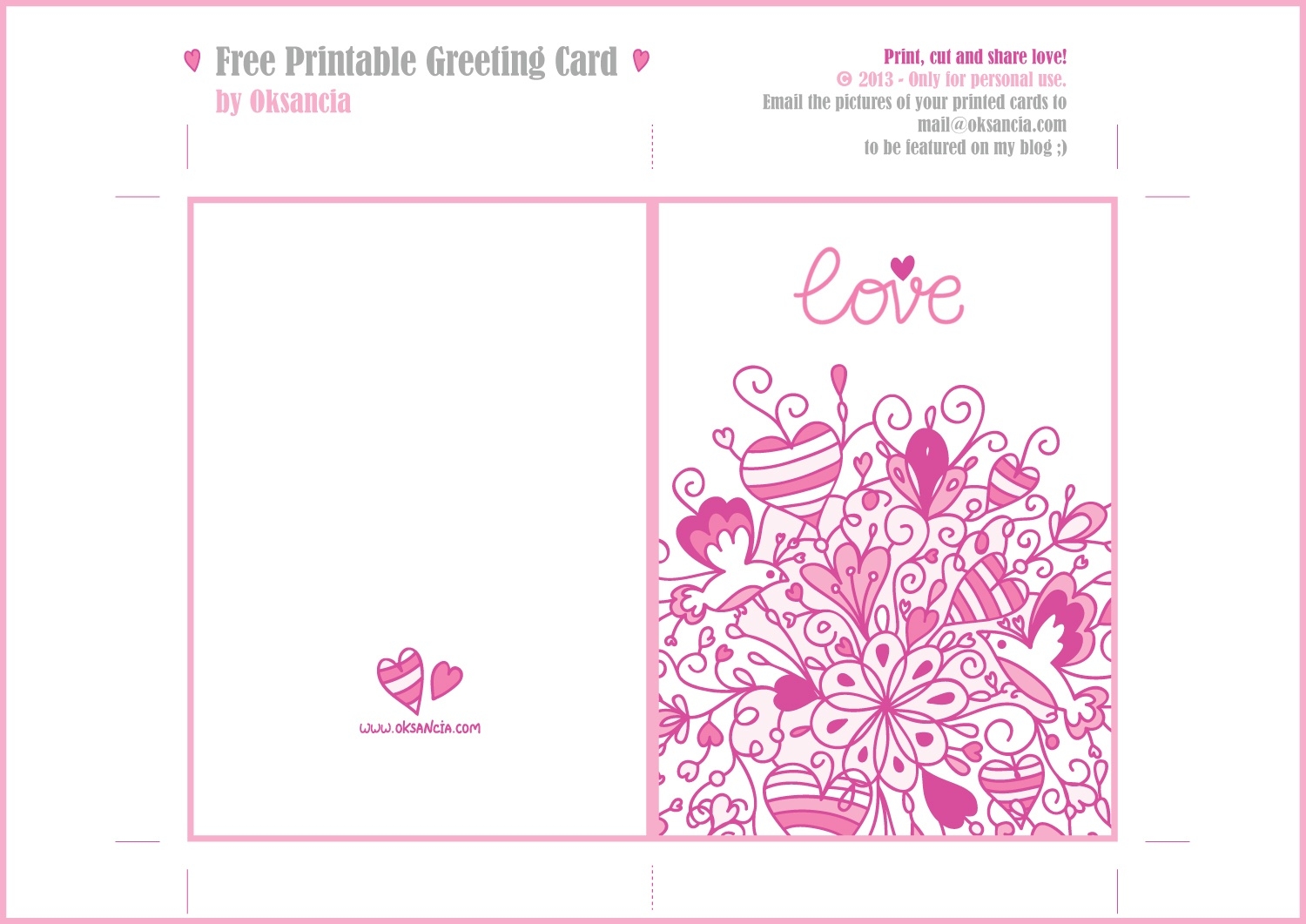 how to make printable greeting cards online
