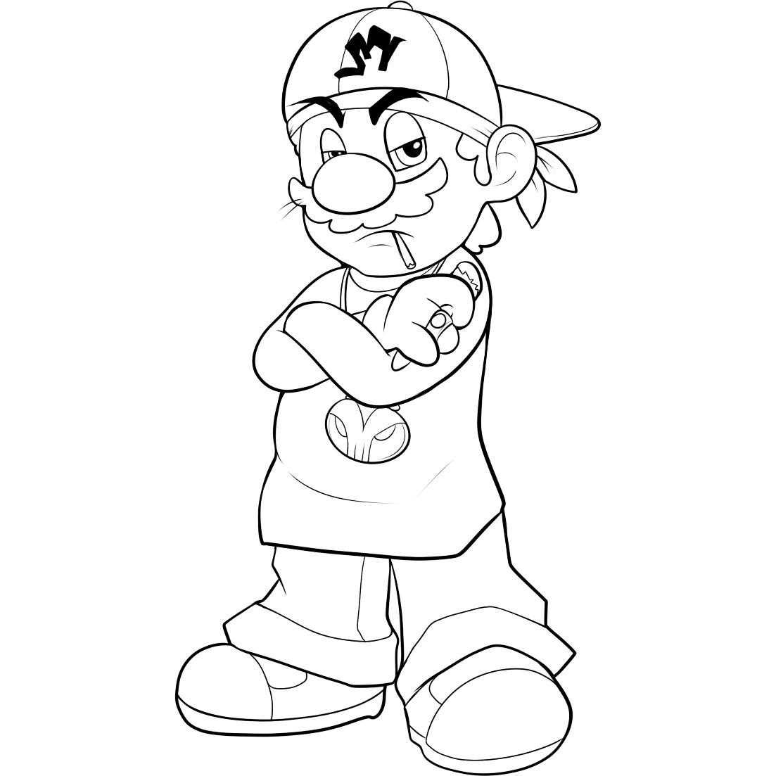 Coloring Pages Mario