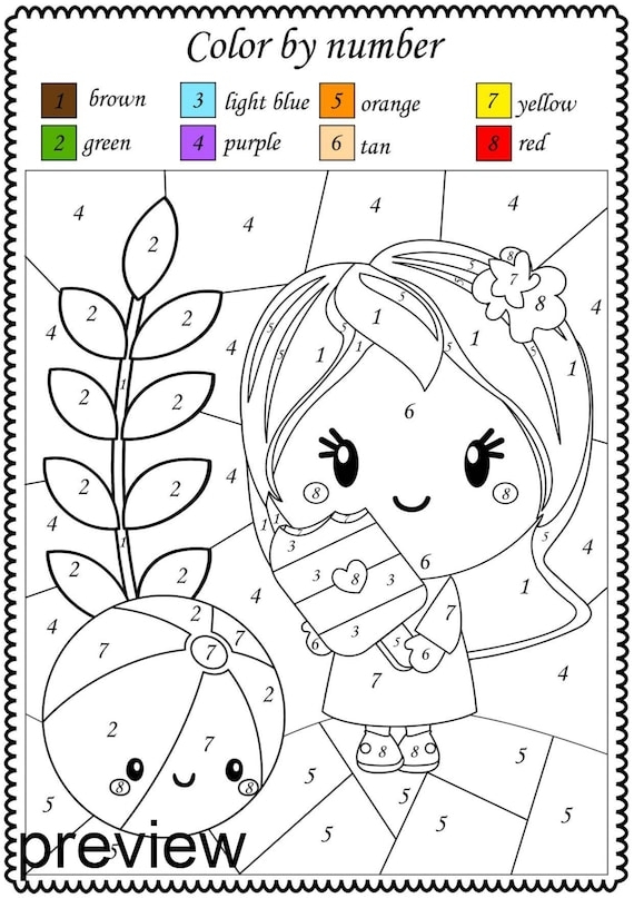 Free Printable Math Worksheets Color By Number Download Free Printable