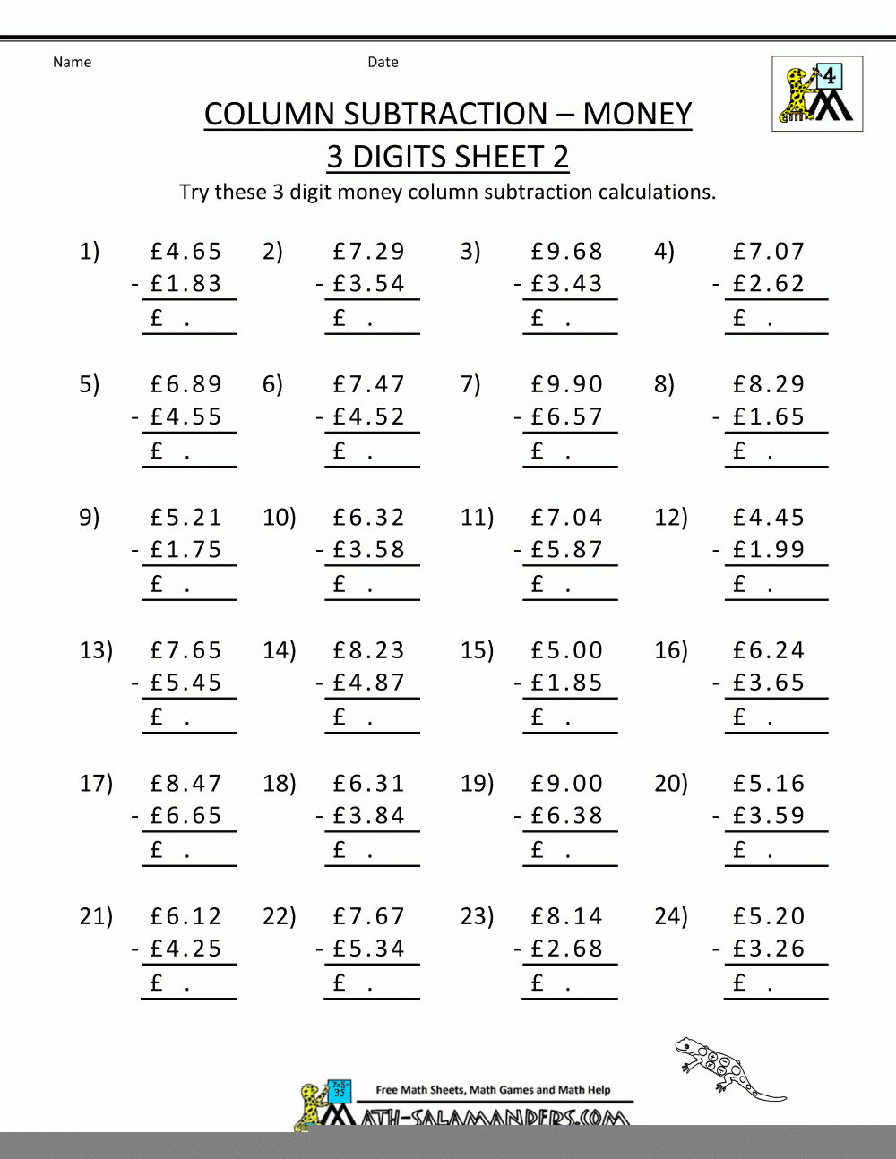 Free Printable Maths Worksheets Ks3 Uk Christmas Area And Invoice 