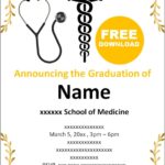 Free Printable Nursing Graduation Invitations Templates Graduation