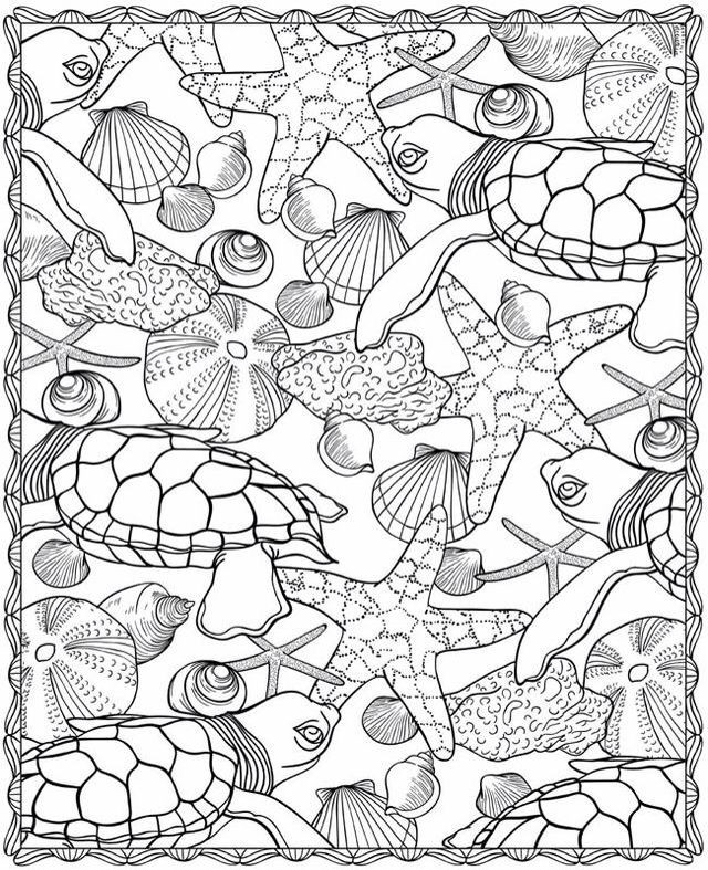 Coloring Pages Ocean Animals