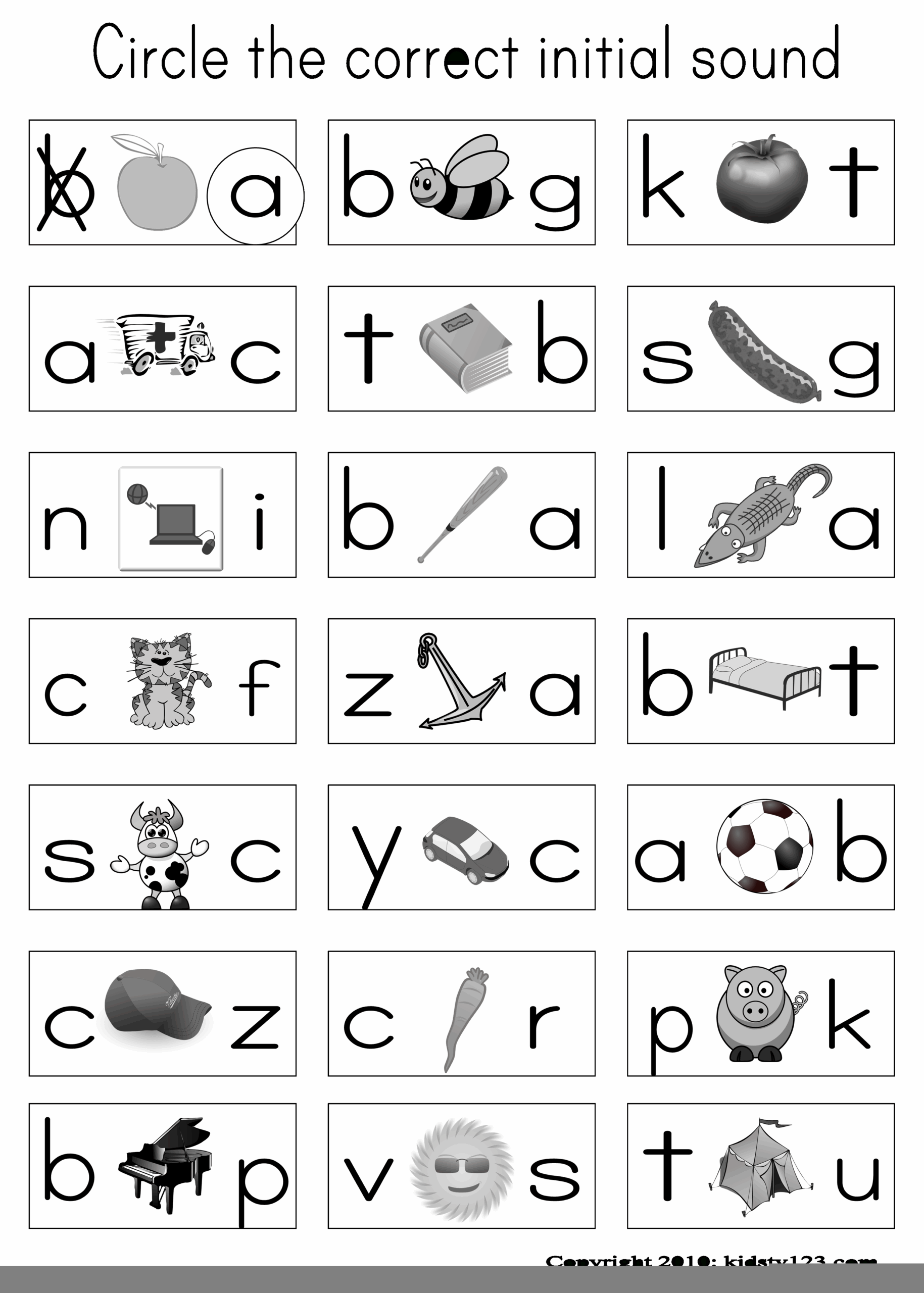 printable phonics games