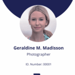 Free Printable Photographer ID Card Template To Edit Online