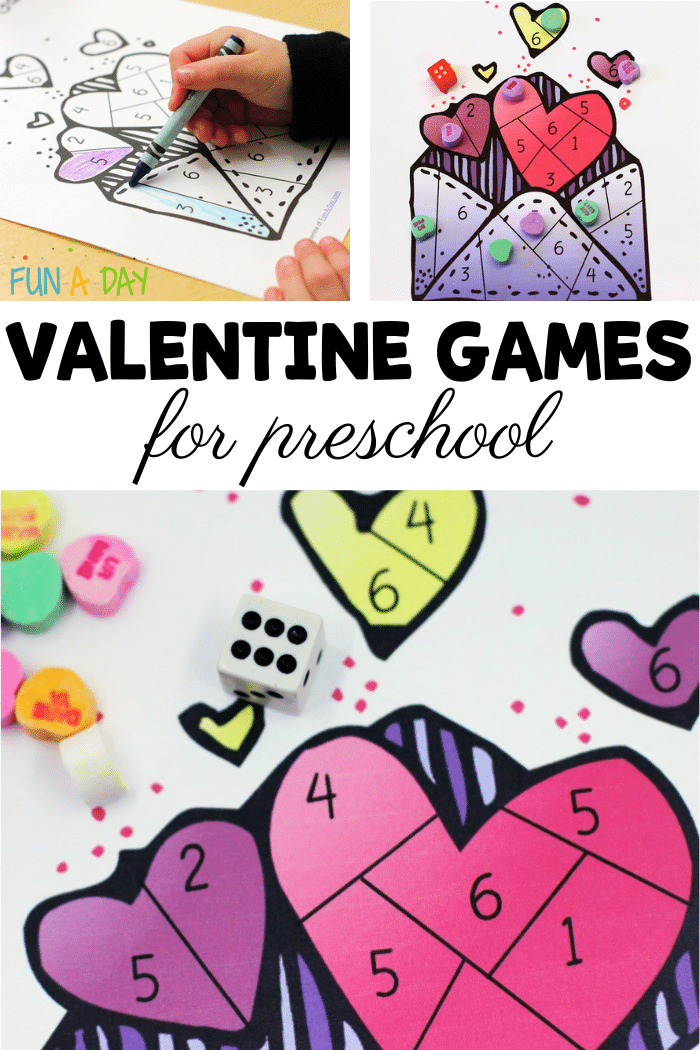 printable valentine games preschool