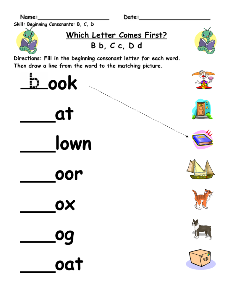 free preschool printables worksheets