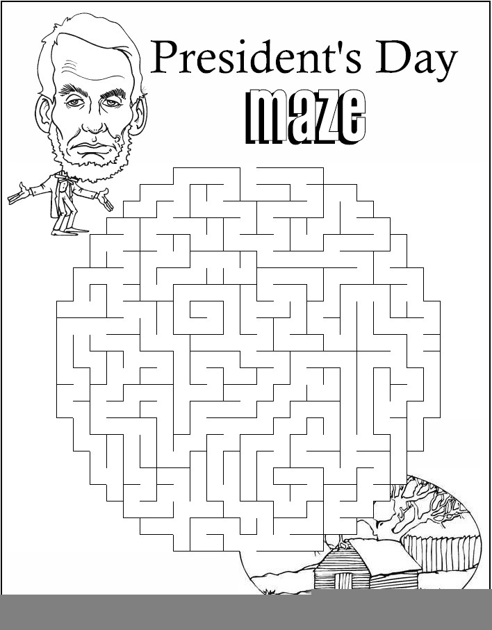 presidents day activities for kids printable