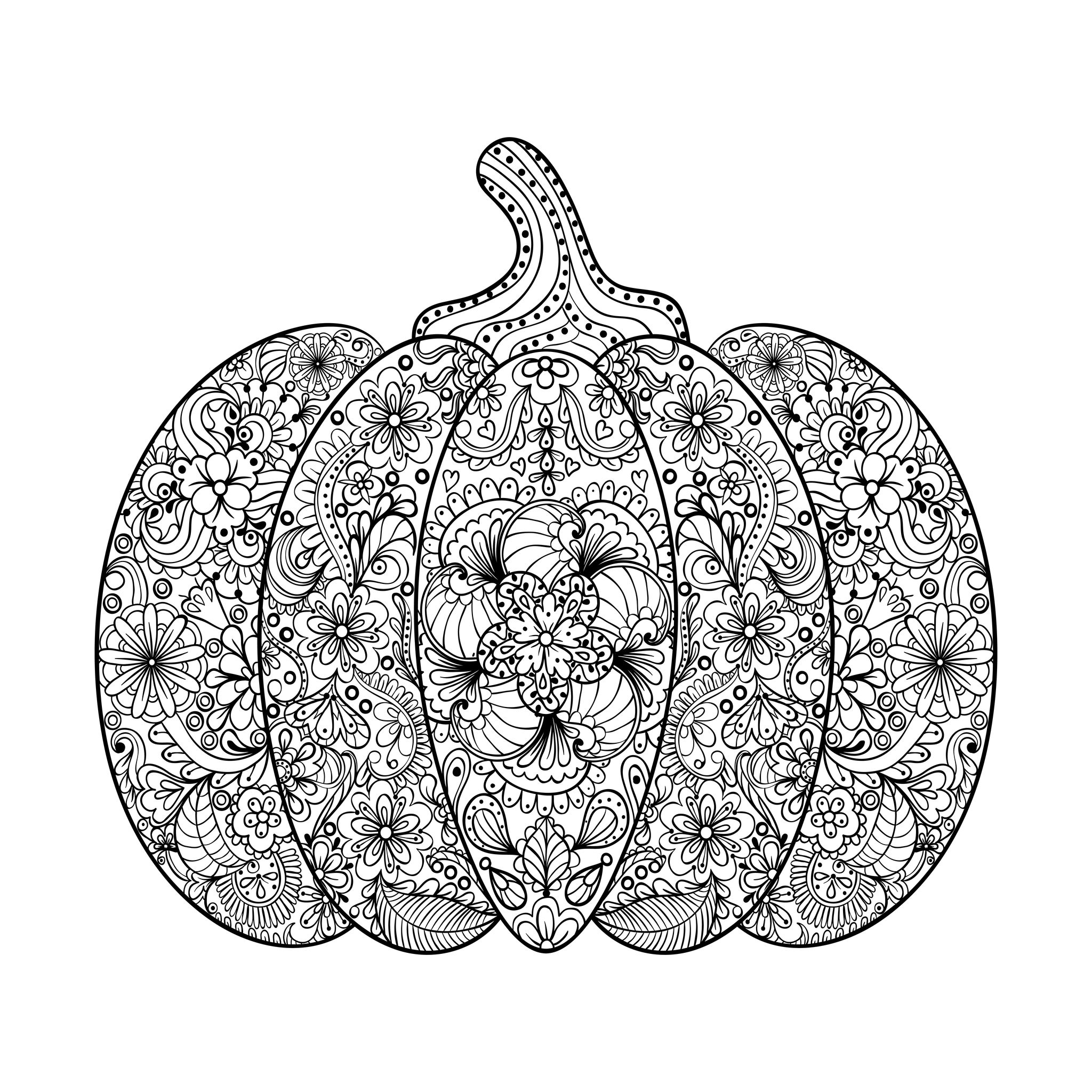 Pumpkin Coloring Pages