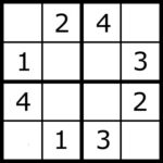 Free Printable Sudoku Games Easy Kids Sudoku Puzzle