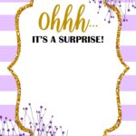 FREE Printable Surprise Party Birthday Invitation Templates Birthday