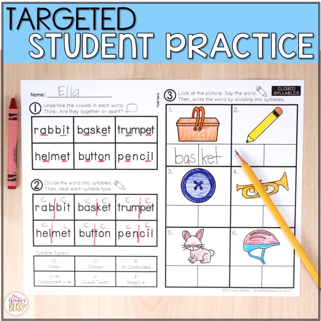 Free Printable Syllable Games Free Printable Templates