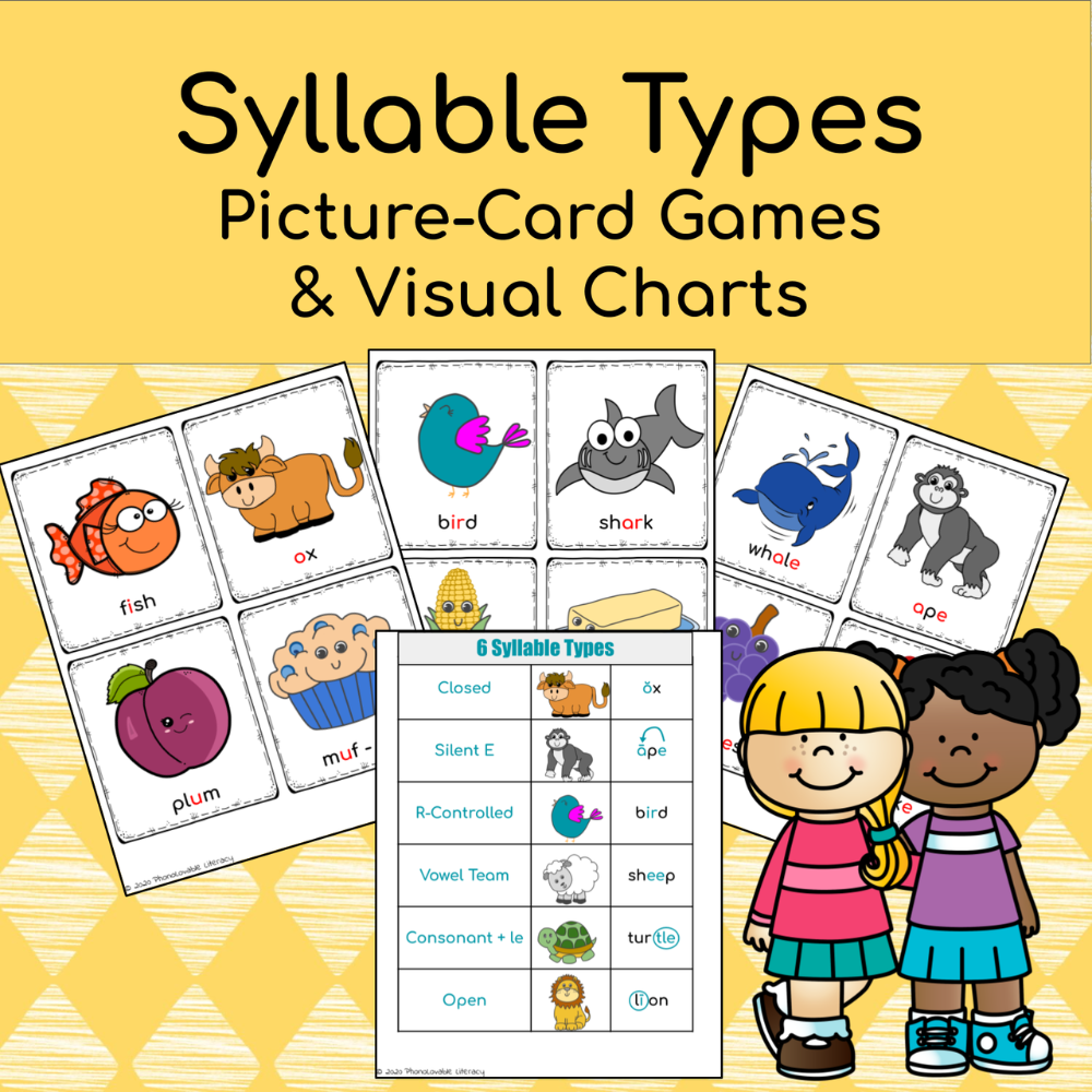 Free Printable Syllable Games