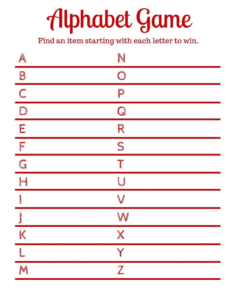 Free Printable Travel Games For Kids Free Printable Hangman Game 