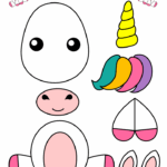 Free Printable Unicorn Craft For Kids Simple Mom Project Hayvanlar