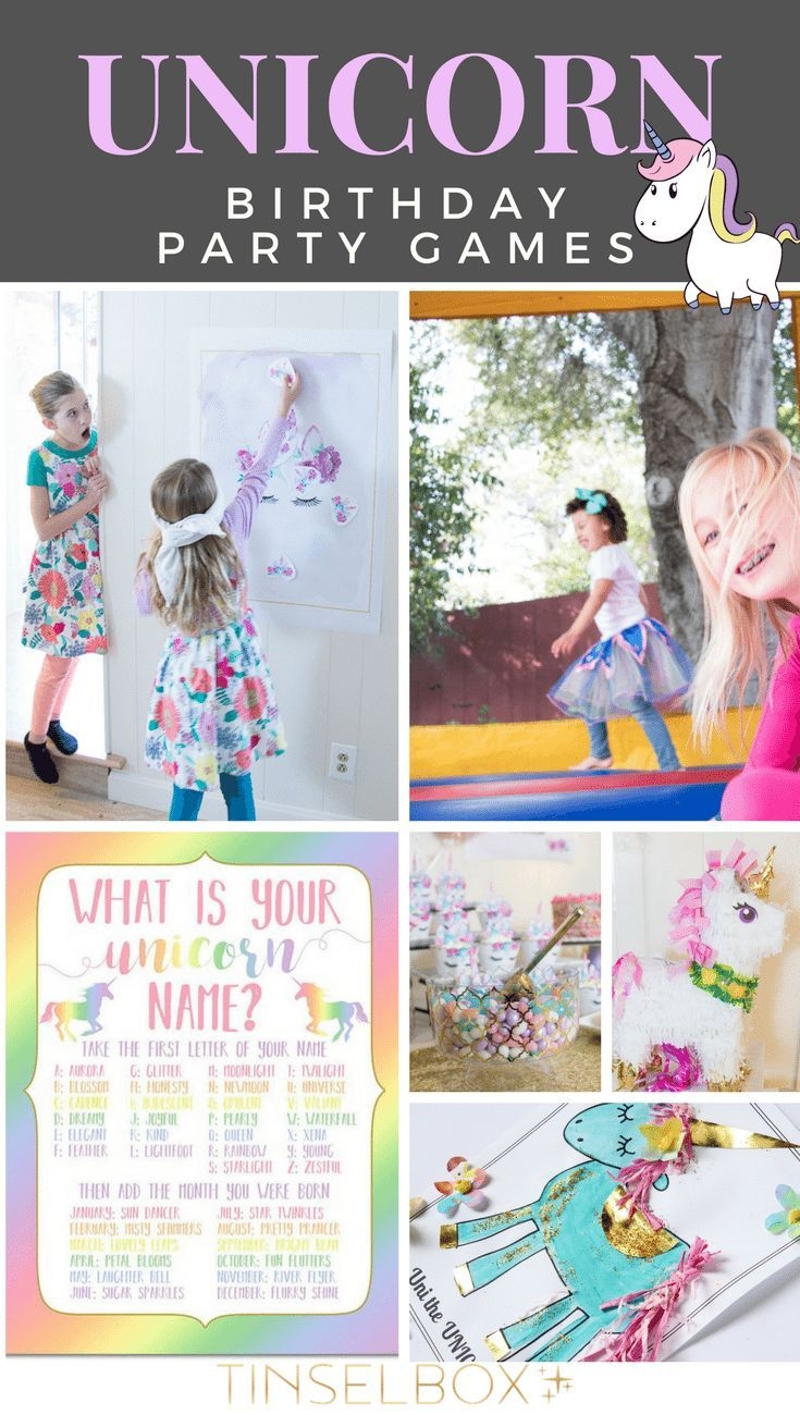 Free Printable Unicorn Games For Parties Kids Will Love 48 OFF